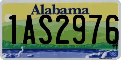 AL license plate 1AS2976