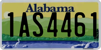 AL license plate 1AS4461