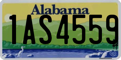 AL license plate 1AS4559