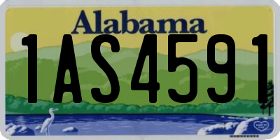 AL license plate 1AS4591