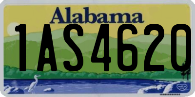 AL license plate 1AS4620