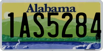 AL license plate 1AS5284