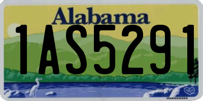 AL license plate 1AS5291