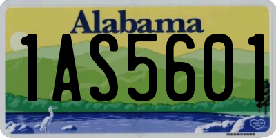 AL license plate 1AS5601