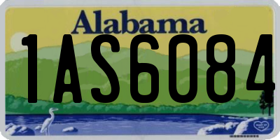 AL license plate 1AS6084