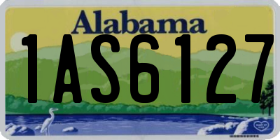 AL license plate 1AS6127