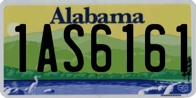 AL license plate 1AS6161
