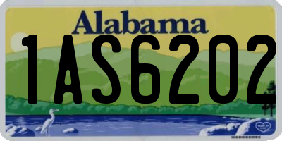 AL license plate 1AS6202