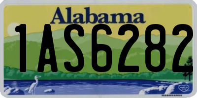 AL license plate 1AS6282