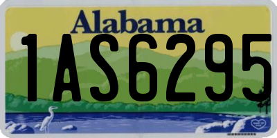 AL license plate 1AS6295