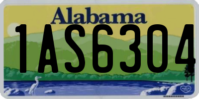AL license plate 1AS6304
