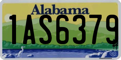 AL license plate 1AS6379