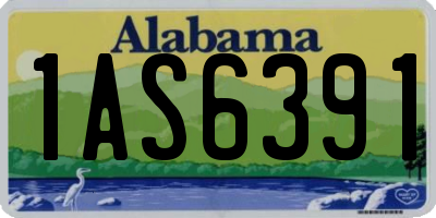 AL license plate 1AS6391