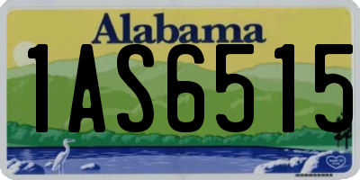 AL license plate 1AS6515