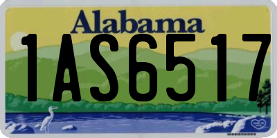 AL license plate 1AS6517