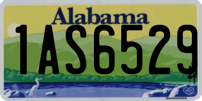 AL license plate 1AS6529