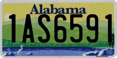 AL license plate 1AS6591