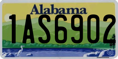 AL license plate 1AS6902