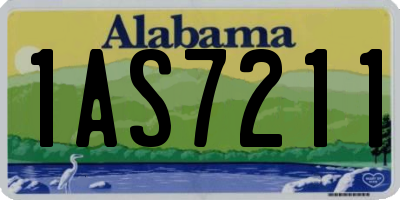 AL license plate 1AS7211