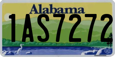 AL license plate 1AS7272