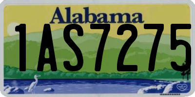 AL license plate 1AS7275