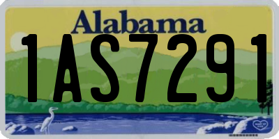 AL license plate 1AS7291