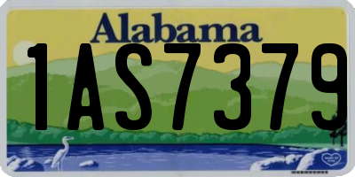 AL license plate 1AS7379