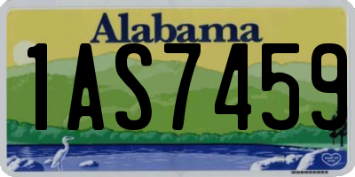 AL license plate 1AS7459