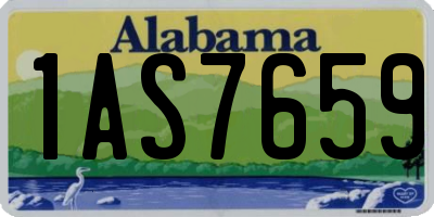 AL license plate 1AS7659