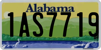 AL license plate 1AS7719