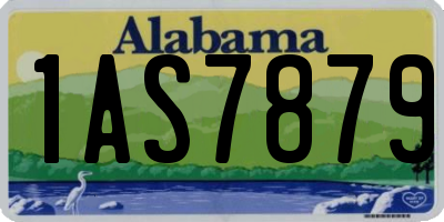 AL license plate 1AS7879