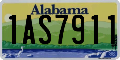 AL license plate 1AS7911