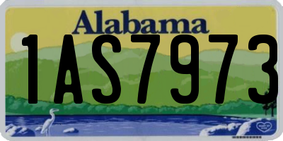 AL license plate 1AS7973