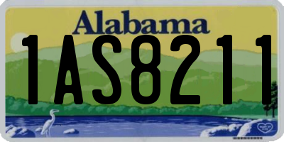 AL license plate 1AS8211