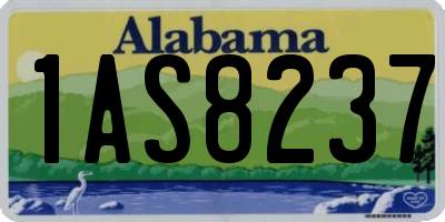 AL license plate 1AS8237