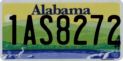 AL license plate 1AS8272
