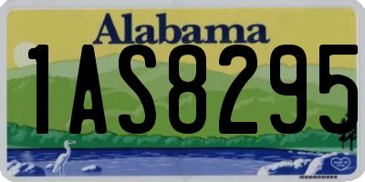 AL license plate 1AS8295