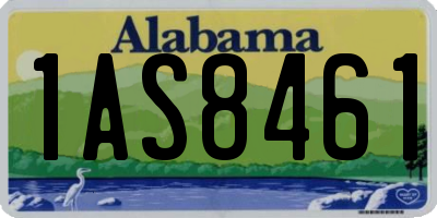 AL license plate 1AS8461