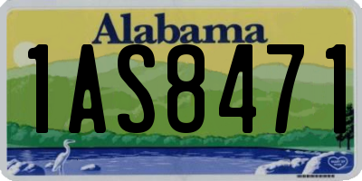 AL license plate 1AS8471
