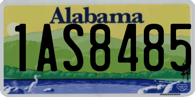 AL license plate 1AS8485