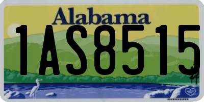 AL license plate 1AS8515