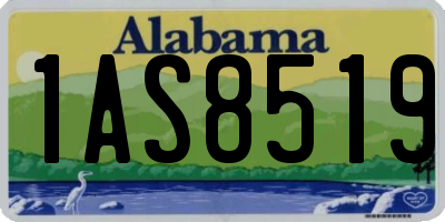 AL license plate 1AS8519