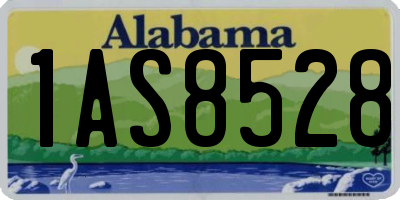 AL license plate 1AS8528