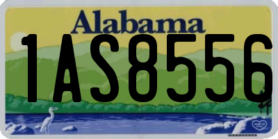 AL license plate 1AS8556