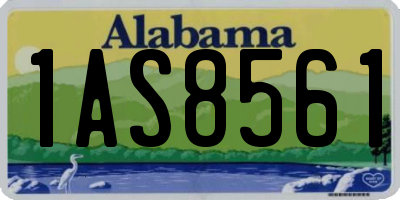 AL license plate 1AS8561