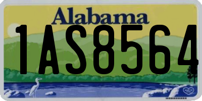 AL license plate 1AS8564