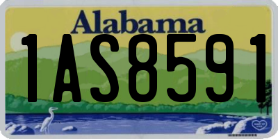 AL license plate 1AS8591