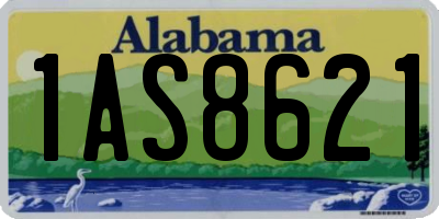 AL license plate 1AS8621