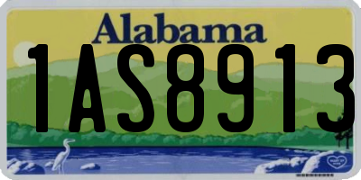 AL license plate 1AS8913