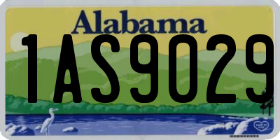AL license plate 1AS9029